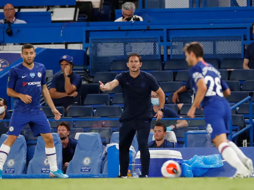 Frank Lampard dan Chelsea. (photo/REUTERS/PAUL CHILDS)