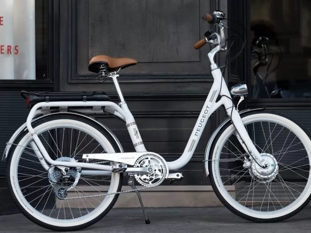 Sepeda listrik retro terbaru milik Peugeot. (explica.co)