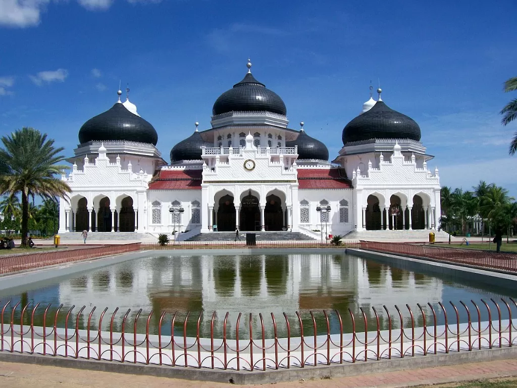 Masjid Baiturrahman Aceh. (photo/id.wikipedia.org)