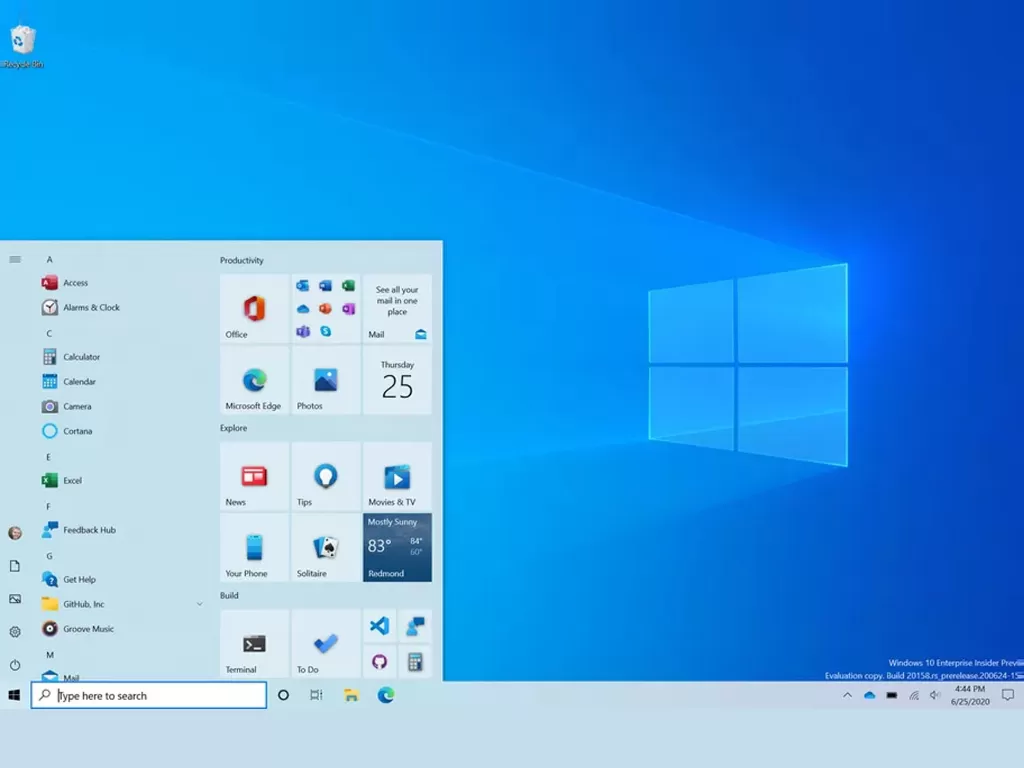 Pembaruan baru di sistem operasi Windows 10 (photo/Microsoft via. The Verge)