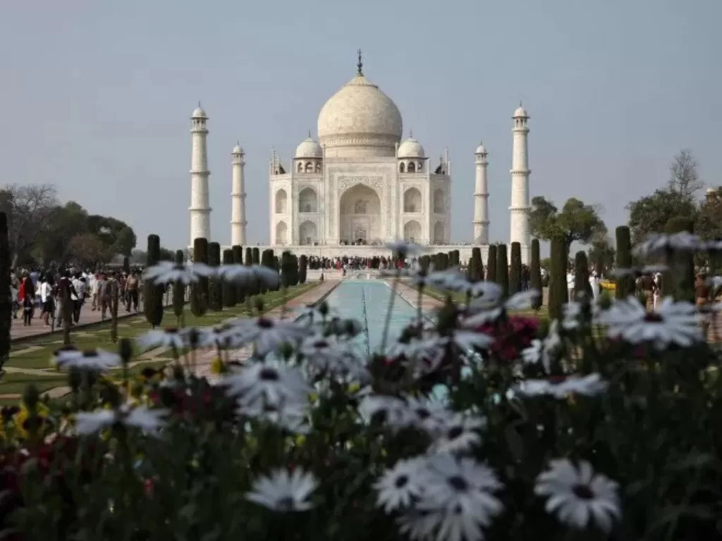 Taj Mahal di India. (photo/REUTERS/RUPAK DE CHOWDHURI)