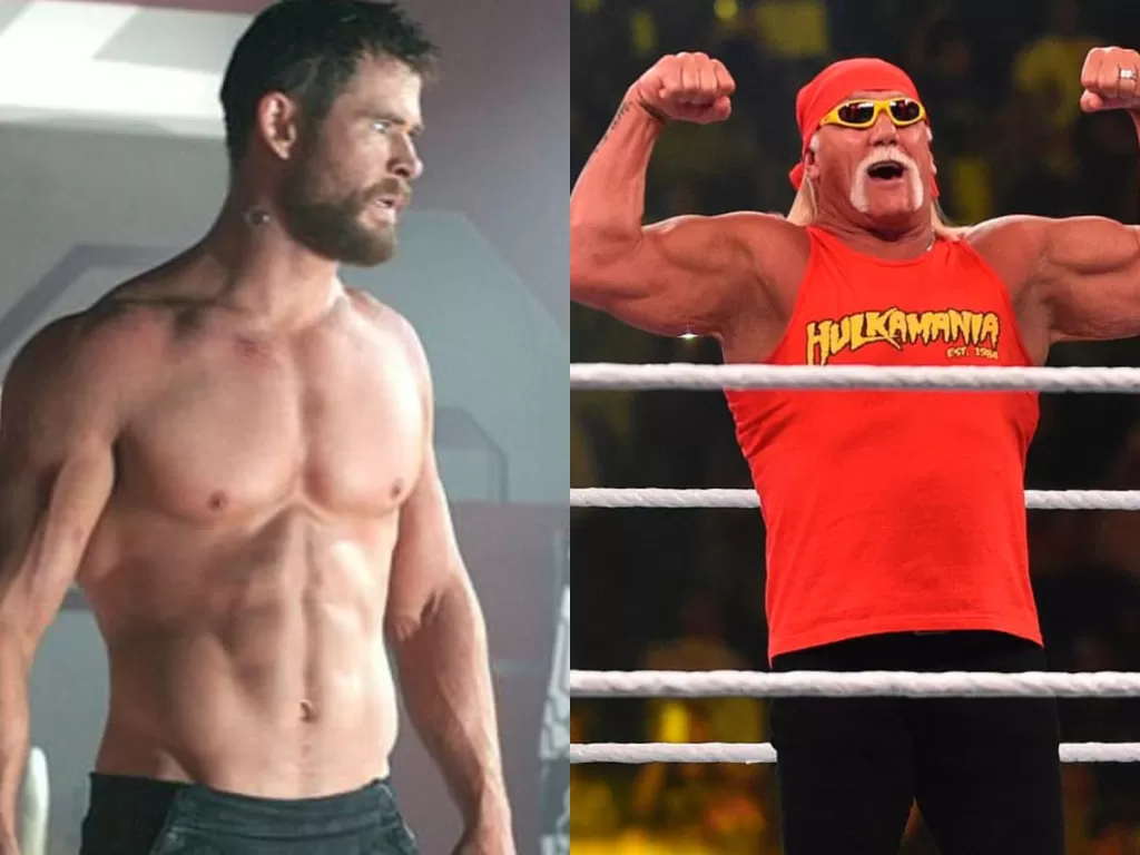 Aktor Chris Hemsworth akan memerankan tokoh Hulk Hogan dalam film terbaru