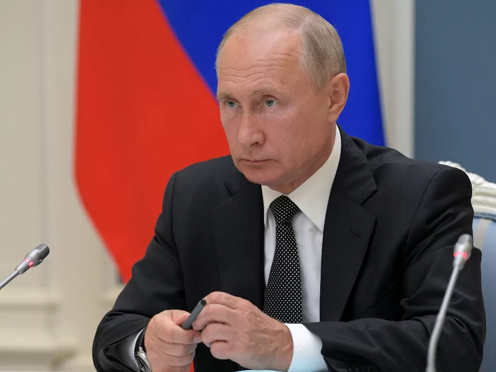 Presiden Rusia, Vladimir Putin. (Sputnik/Alexei Druzhinin/Kremlin via REUTERS)