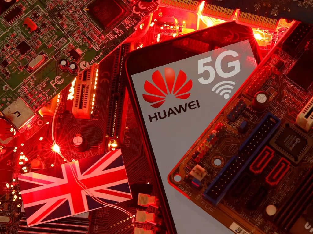 Ilustrasi logo perusahaan teknologi Huawei (photo/REUTERS/Dado Ruvic)