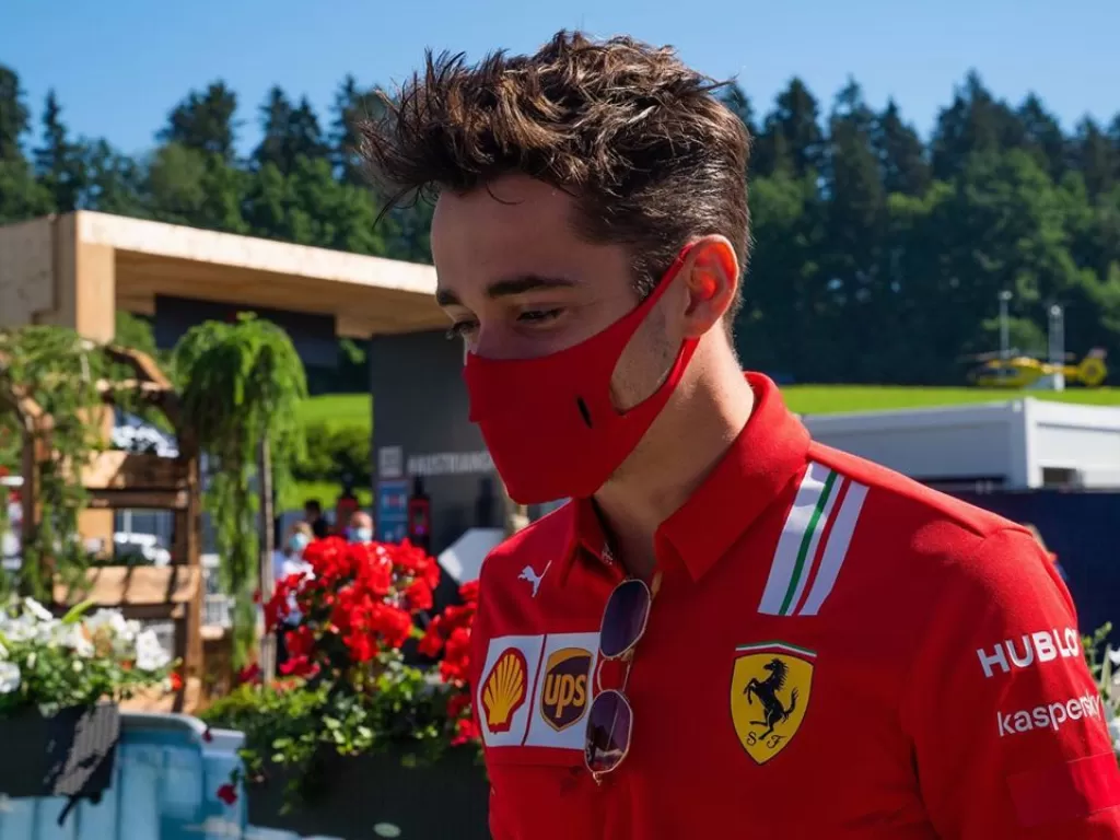 Pembalap Ferrari, Charles Leclerc. (Instagram/@scuderiaferrari)