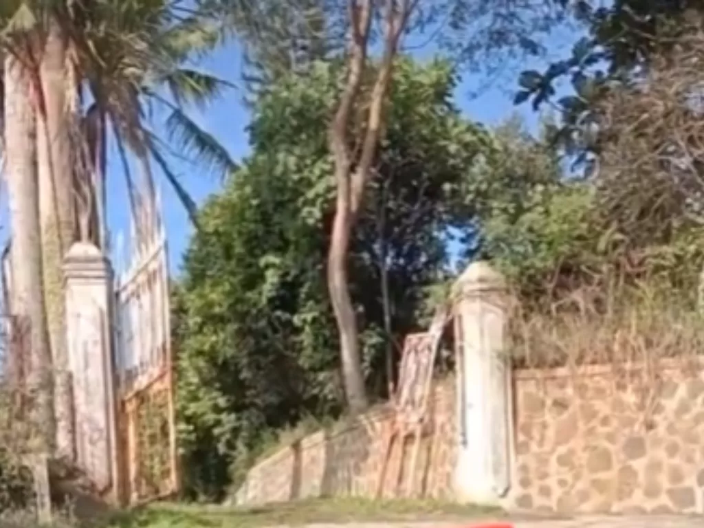 Sebuah villa kosong di daerah Pangalengan (Tiktok)