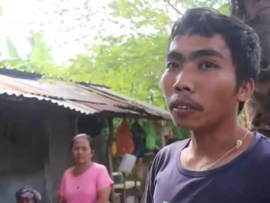 Ketut Arya, warga Dusun Kuranji, Lombok Barat, NTB, yang diculik jin usai membeli tuak. (Istimewa)