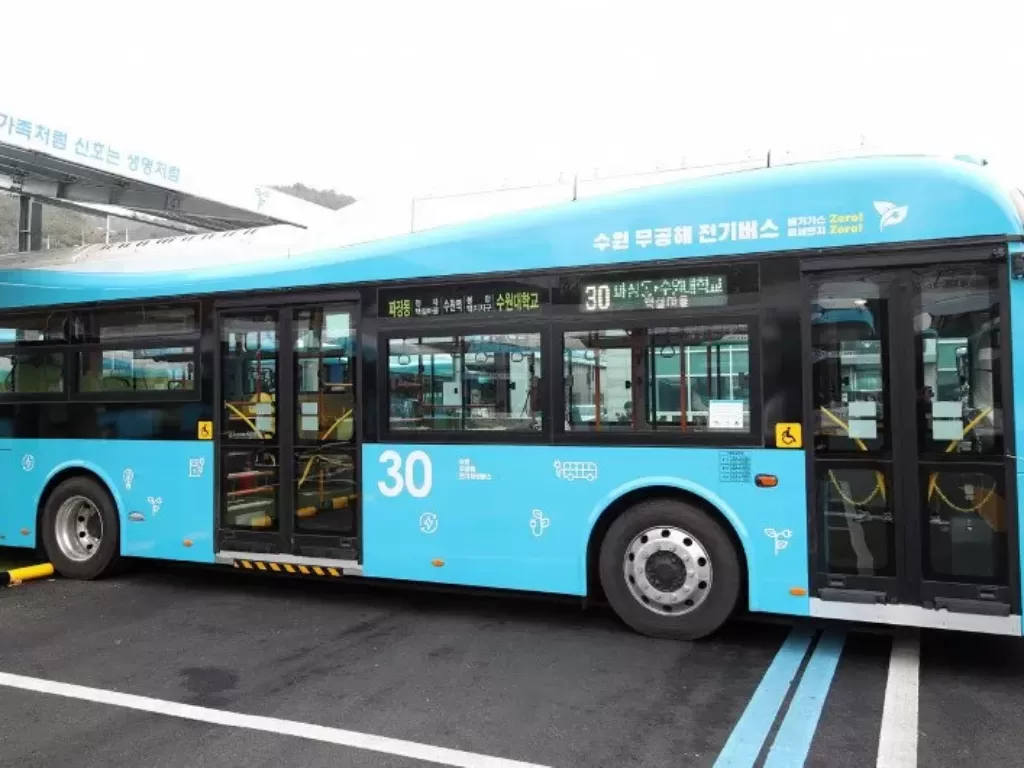 Bus Gyeonggi di Korea Selatan. (ANTARA/HO)