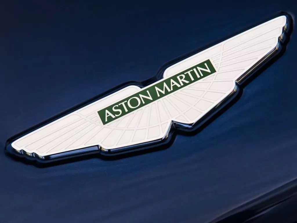 Logo pabrikan Aston Martin. (Instagram/@astonmartinlagonda)