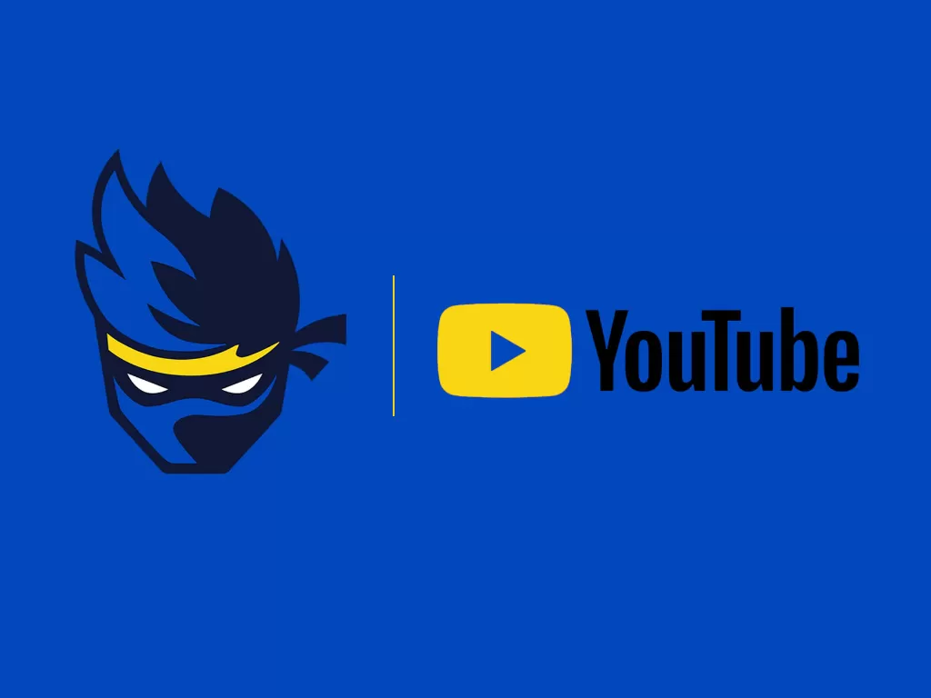 Ilustrasi logo Ninja dan YouTube (Ilustrasi/Ninja/YouTube)
