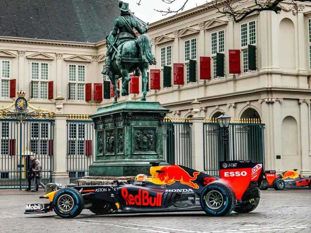Mobil balap Red Bull Racing. (Instagram/@redbullracing)