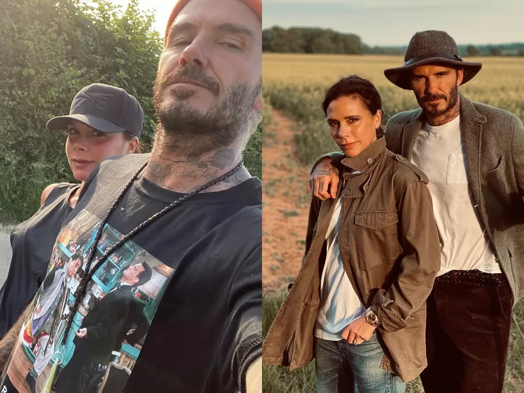 Pasangan David dan Victoria Beckham (Instagram/@davidbeckham)