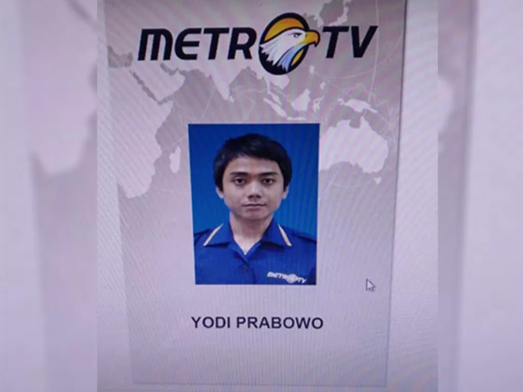 News Video Editor Metro TV, Yodi Prabowo yang menjadi korban pembunuhah. (Istimewa)
