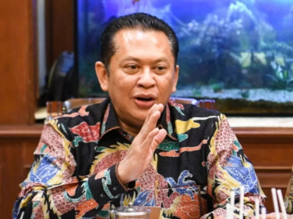 Ketua MPR RI Bambang Soesatyo. (ANTARA/Hafidz Mubarak A)