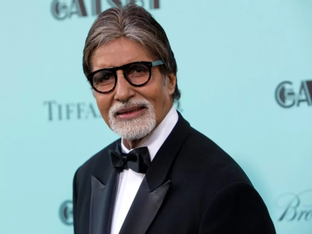 Aktor Bollywood Amitabh Bachchan. (REUTERS/Andrew Kelly)