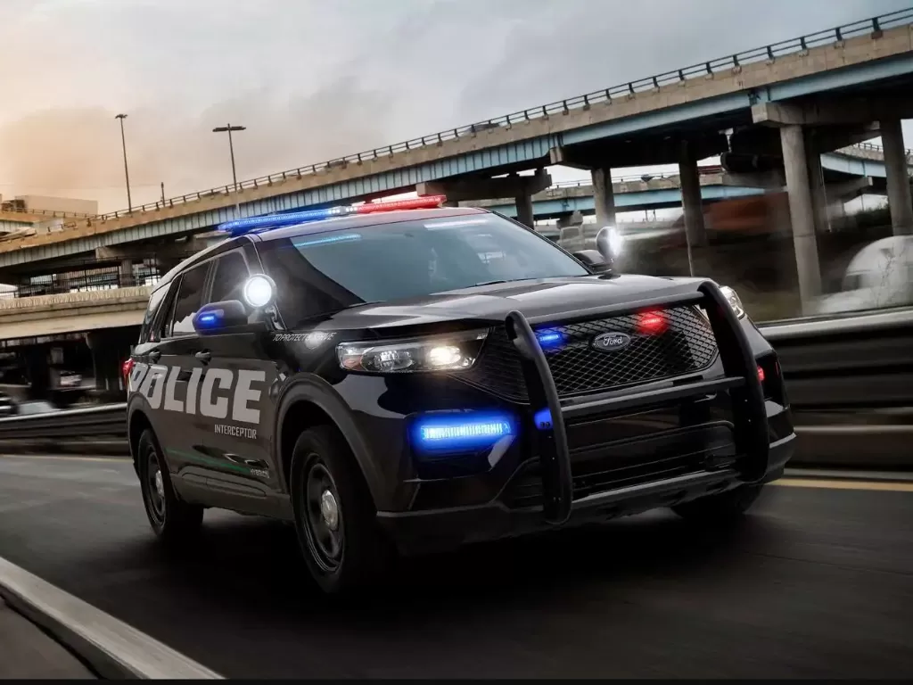 Mobil Ford milik polisi. (Dok. Ford)