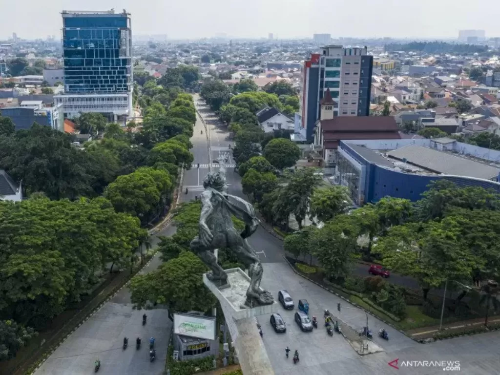 Ilustrasi kondisi jalan raya di Jakarta (ANTARA)