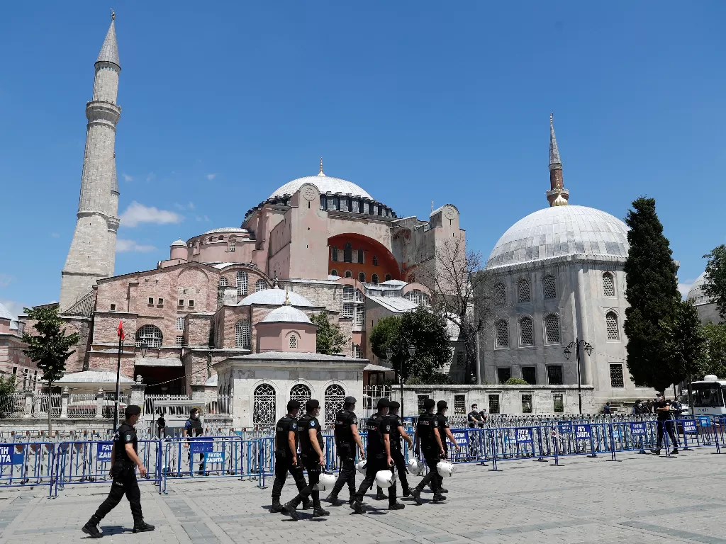 Hagia Sophia. (Photo/REUTERS/Murad Sezer)