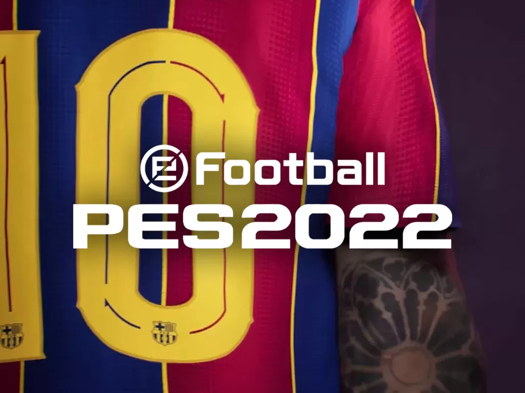 Teaser game PES 2022 besutan Konami (photo/Konami)