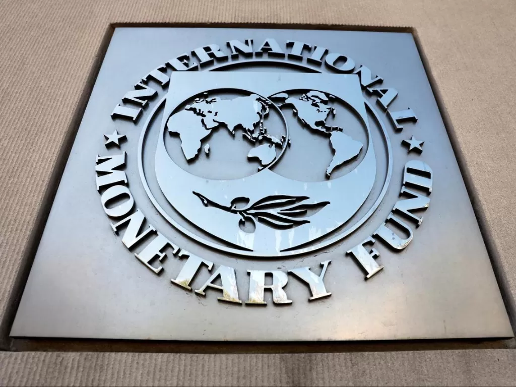 Ilustrasi logo Bank Dunia. (REUTERS/Yuri Gripas)