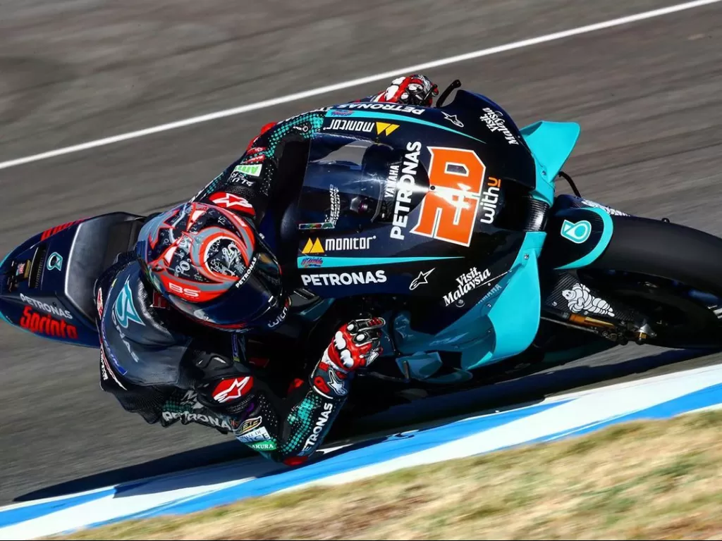 Pembalap Petronas Yamaha SRT, Fabio Quartararo. (Instagram/@fabioquartararo20)