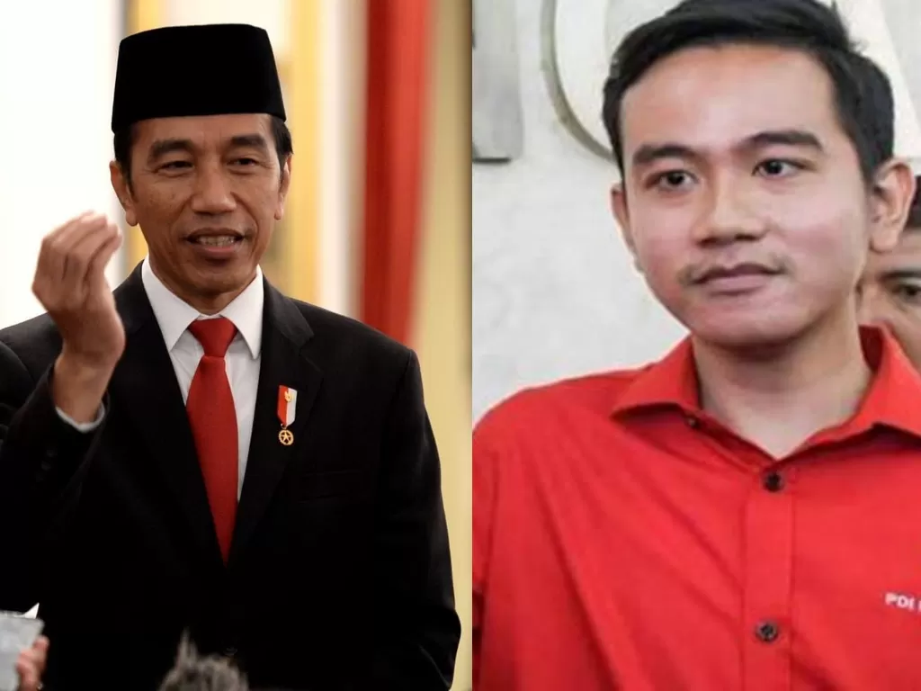 Kolase foto Jokowi dan anak sulungnya, Gibran Rakabuming. (Foto: Instagram Jokowi)