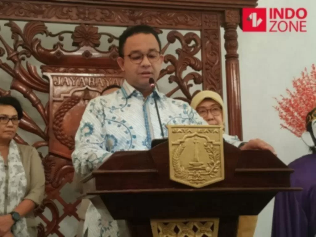 Gubernur DKI Jakarta Anies Baswedan (INDOZONE/Murti Ali Lingga)
