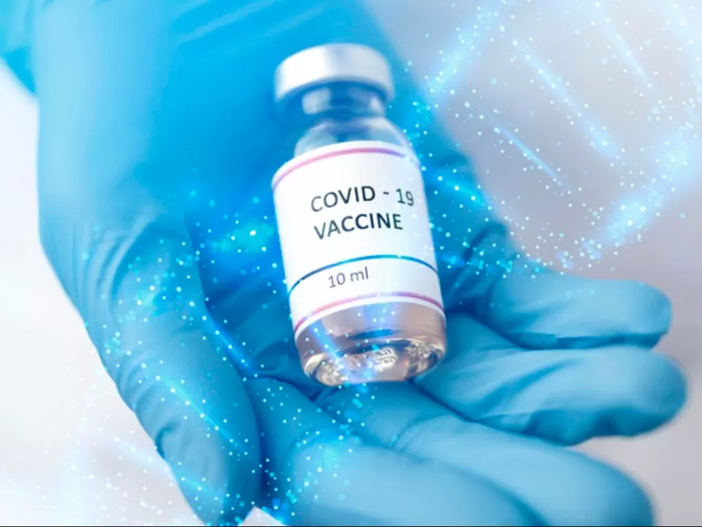 Ilustrasi vaksin virus coronaa.(freepik)