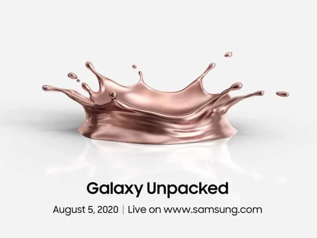 Event Galaxy Unpacked yang digelar 5 Agustus 2020 (photo/Samsung)