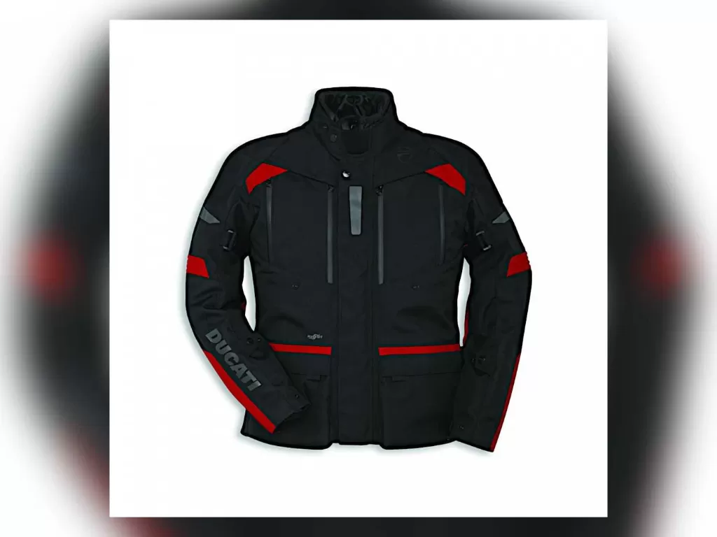 Ilustrasi jaket C3 Ducati untuk pemotor. (Dok. Ducati)