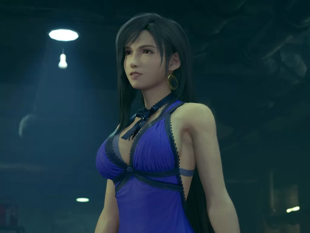 Karakter Tifa Lockhart di Final Fantasy VII Remake (photo/Square Enix)