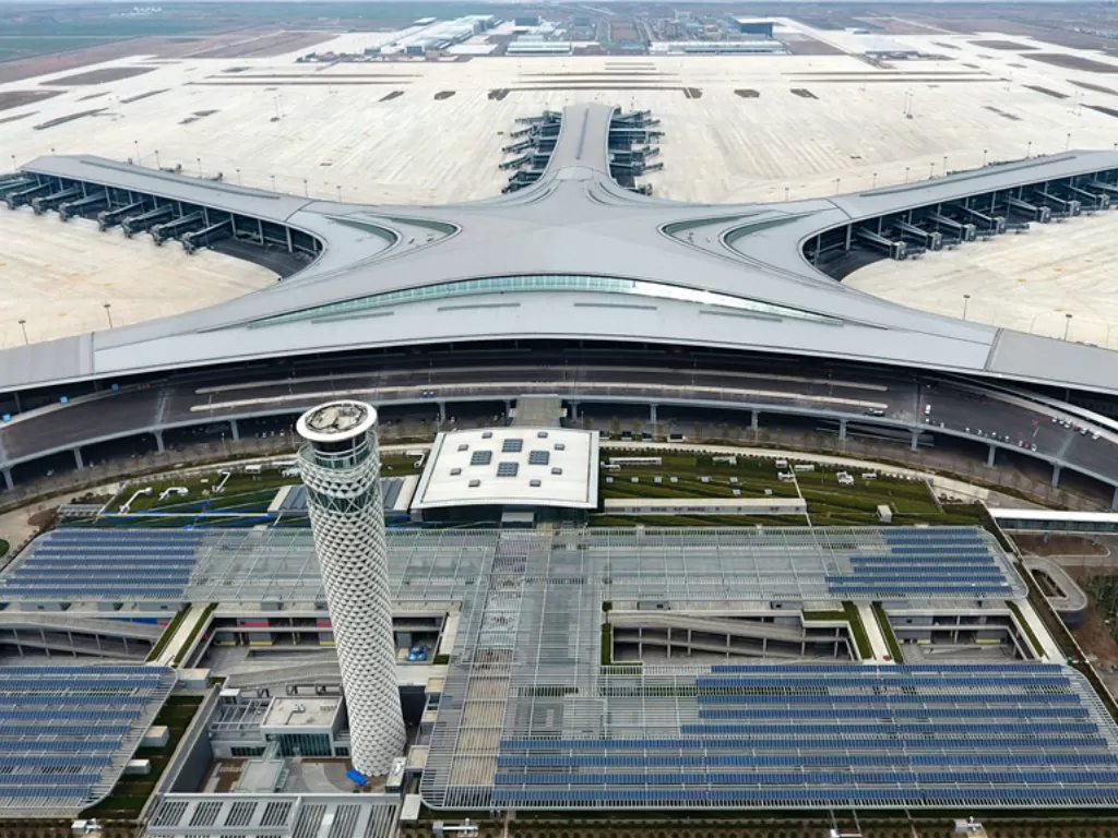 Bandara Jiaodongh Qingdao, Tiongkok. (chinadaily.com)