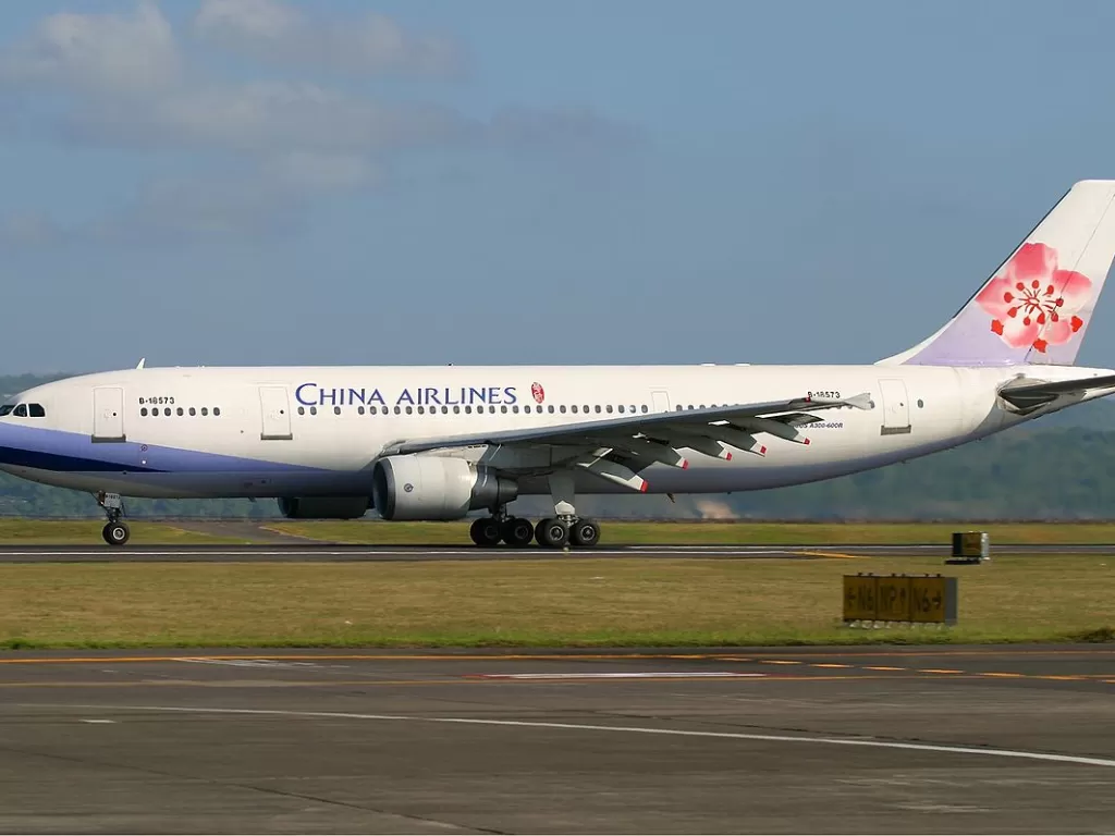 Pesawat China Airlines. (id.wikipedia.org)