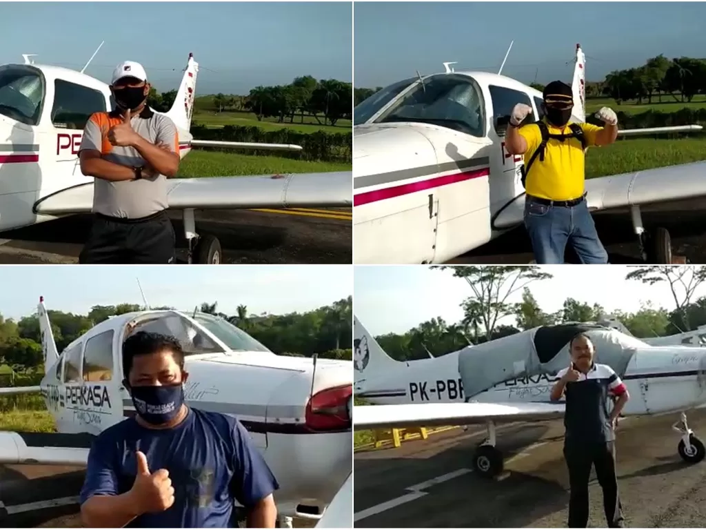 Cuplikan video viral pengakuan camat dapat jatah fasilitas pesawat terbang