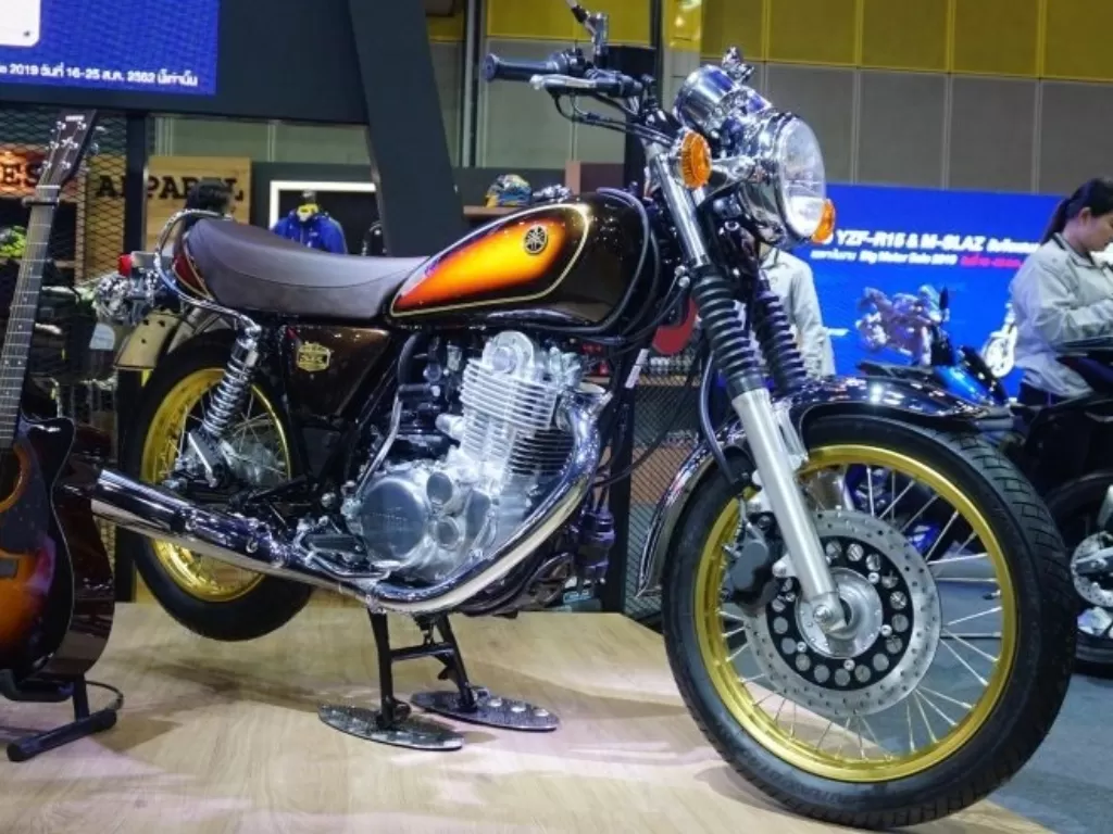 Tampilan Yamaha SR400 40th Anniversary Edition. (motosaigon.vn)