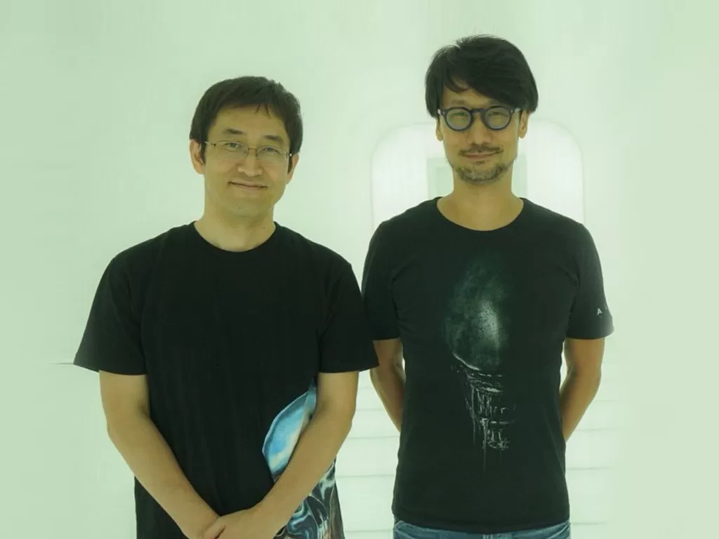 Kiri: Junji Ito, dan Kanan: Hideo Kojima (photo/Twitter/@HIDEO_KOJIMA_EN)