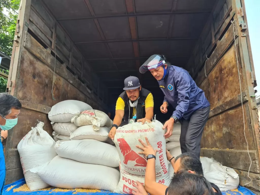 BNN mengamankan ratusan kg sabu di Tangerang. (BNN)