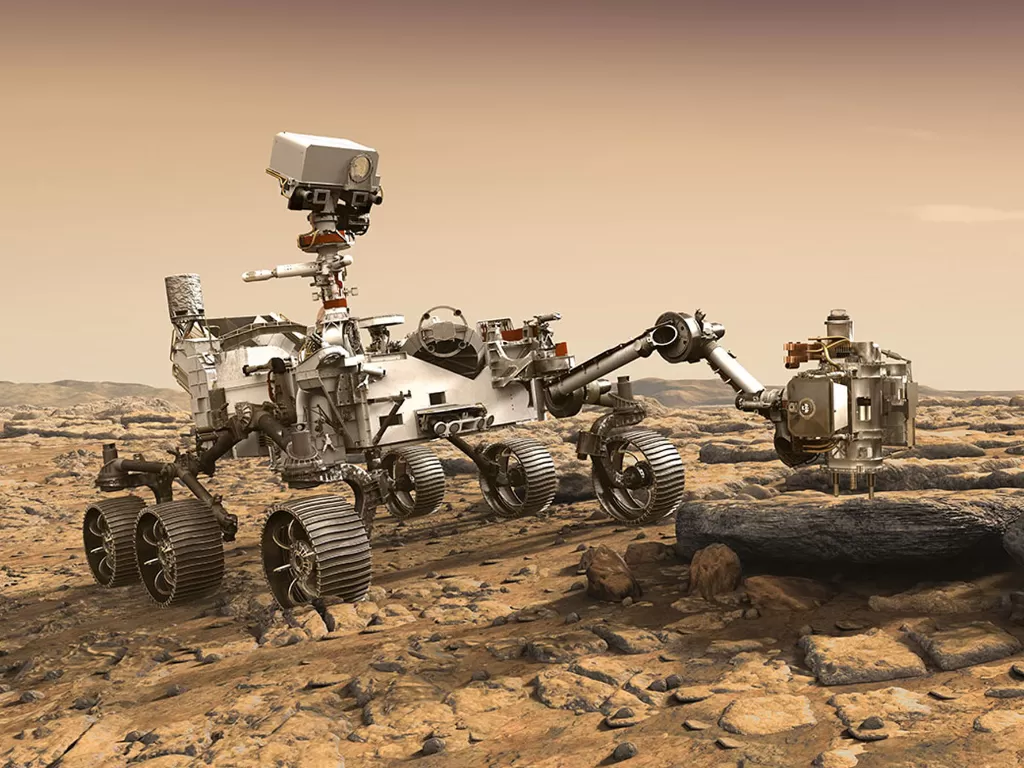 Rover Mars Perseverance buatan NASA (photo/Dok. NASA)
