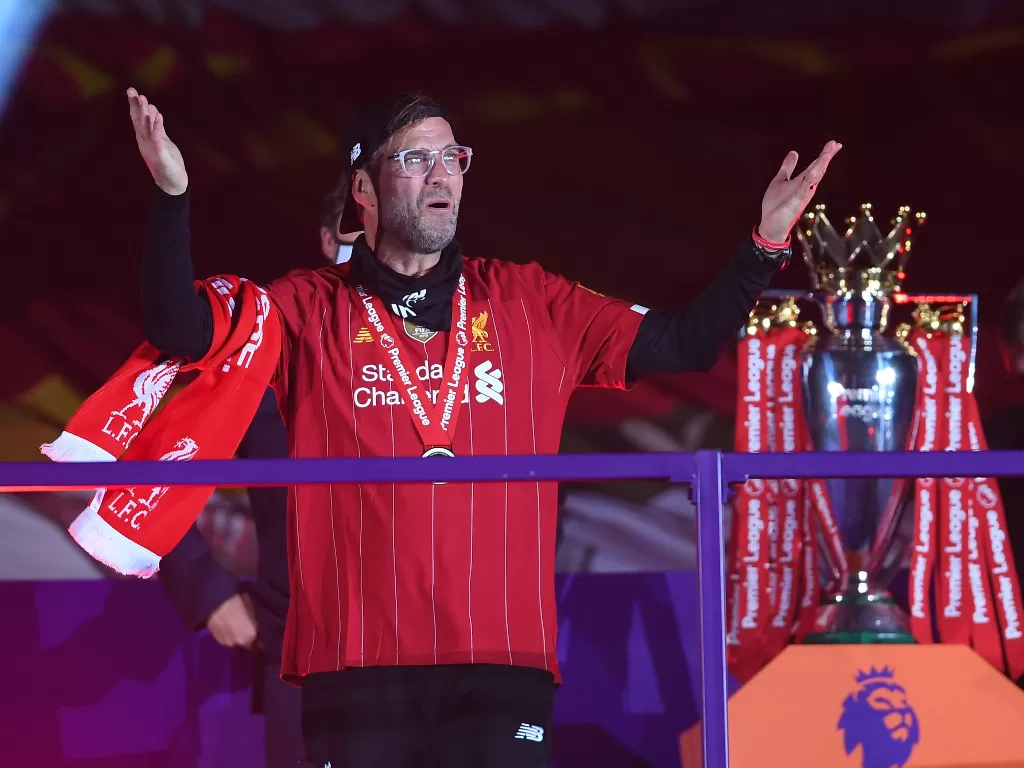 Pelatih Liverpool, Juergen Klopp. (REUTERS/Laurence Griffiths)