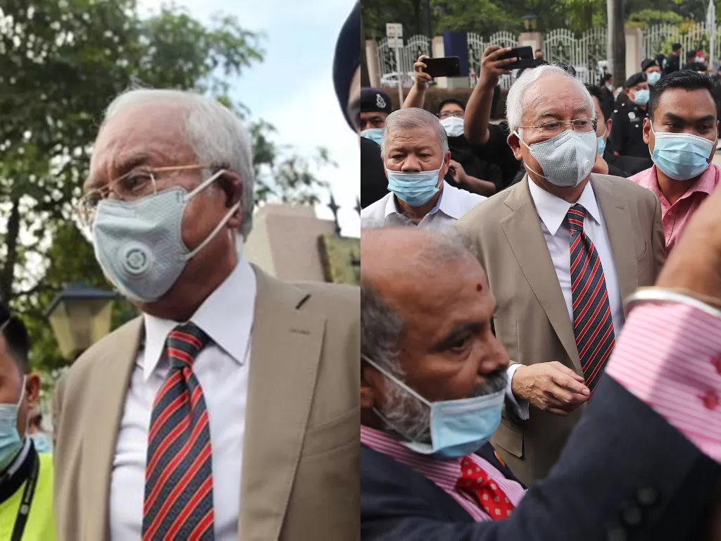 Mantan PM Malaysia Najib Razak (EPA)