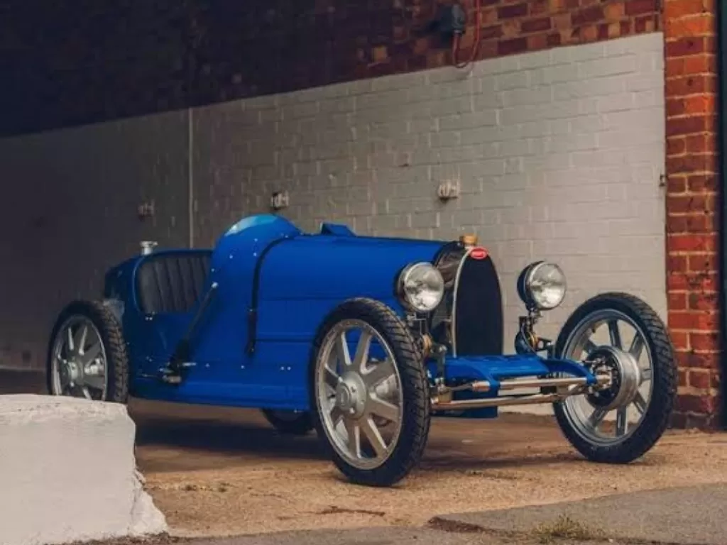 Ilustrasi model Bugatti Baby II. (Bugatti)