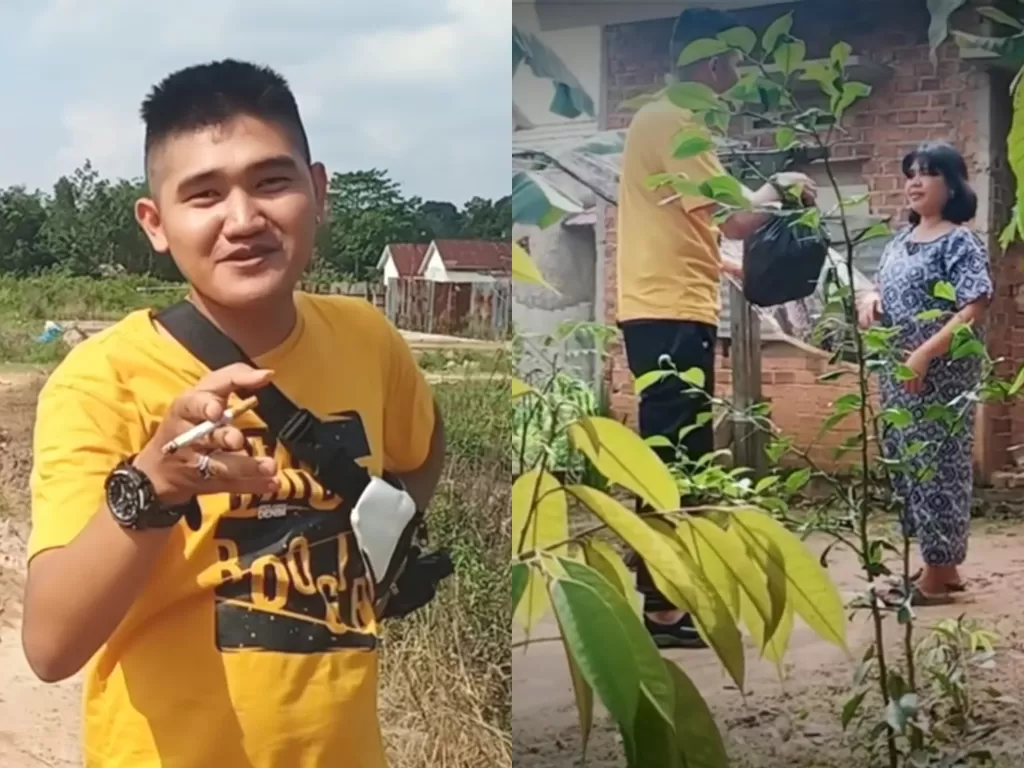 Youtuber ini prank daging kurban dengan sampah. (Photo/YouTube/Edo Putra Official)