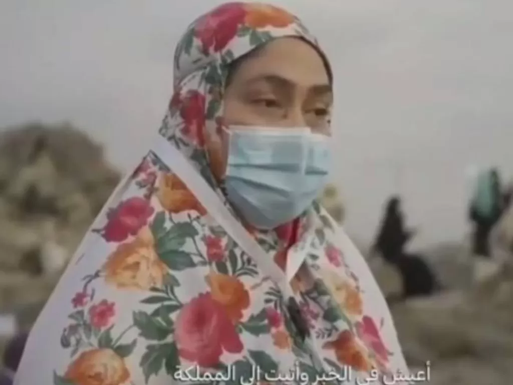 Ata Farida, perempuan Indonesia yang 'sukses' tunaikan ibadah haji di tengah Pandemi Corona tahun ini. (Ist)