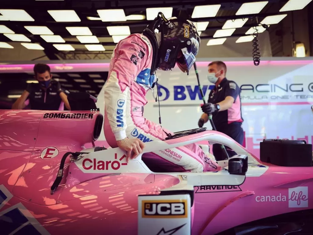 Nico Hulkenburg yang membela pabrikan Racing Point pada F1 Inggris. (Instagram/@hulkhulkenburg)