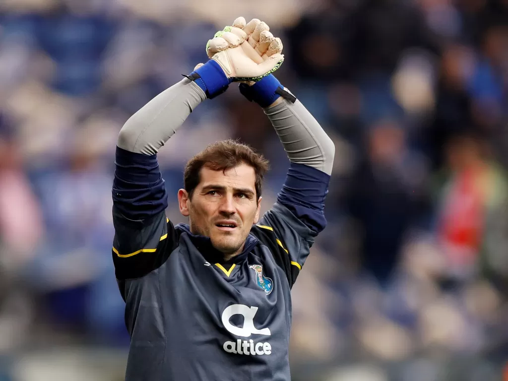 Kiper FC Porto, Iker Casillas. (REUTERS/Andrew Boyers)