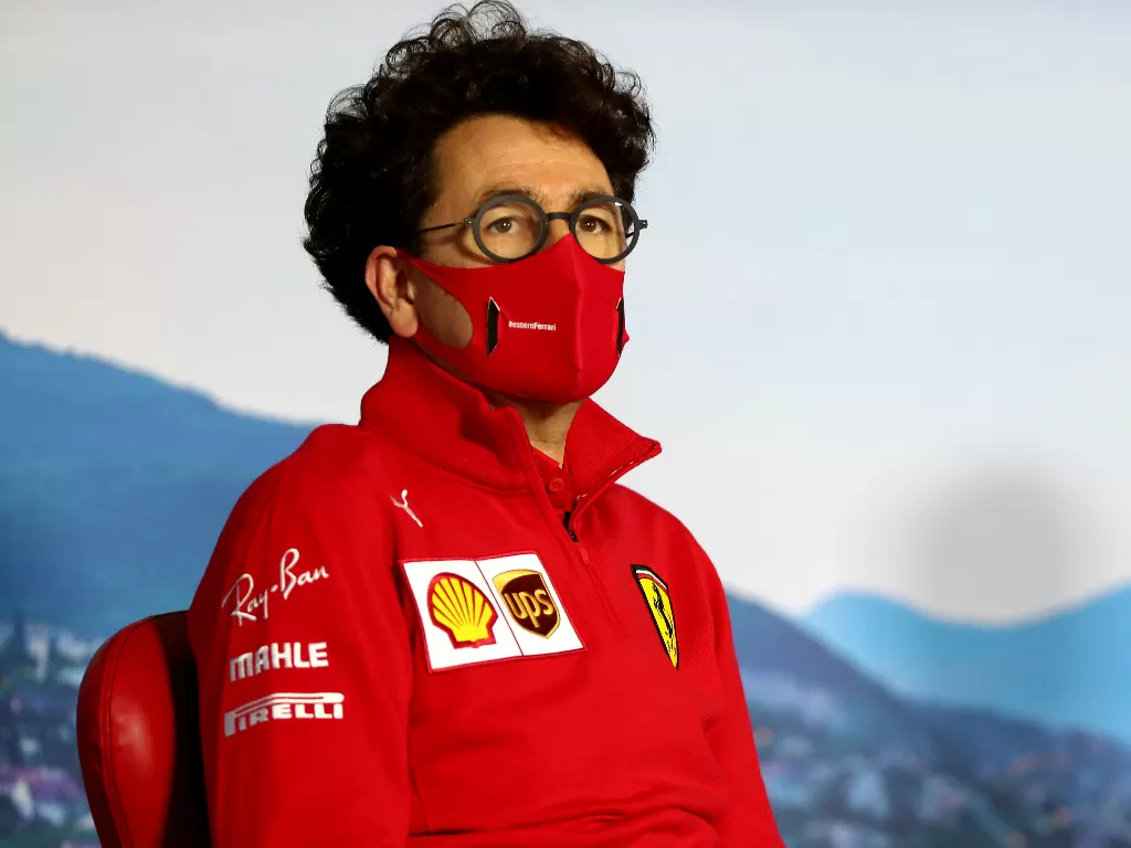 Bos Ferrari, Mattia Binotto. (REUTERS/HANDOUT)