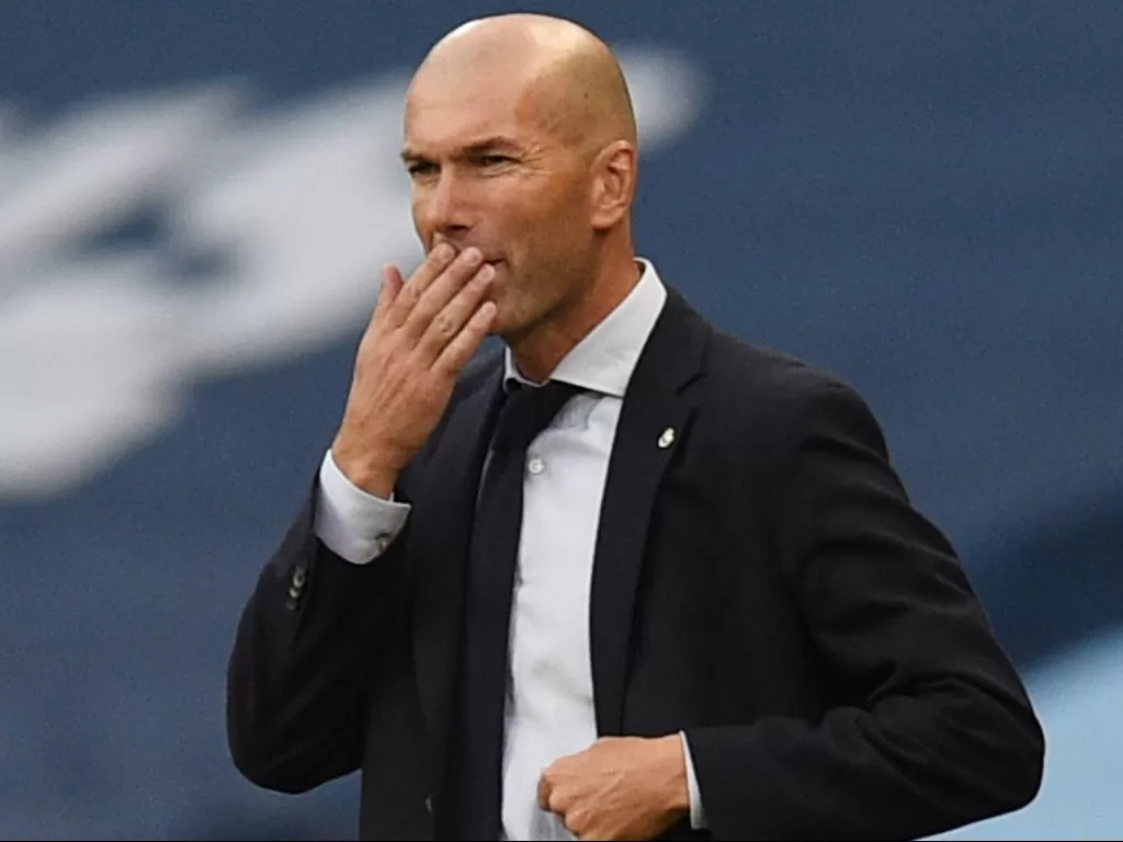 Zinedine Zidane. (REUTERS/OLI SCARFF)