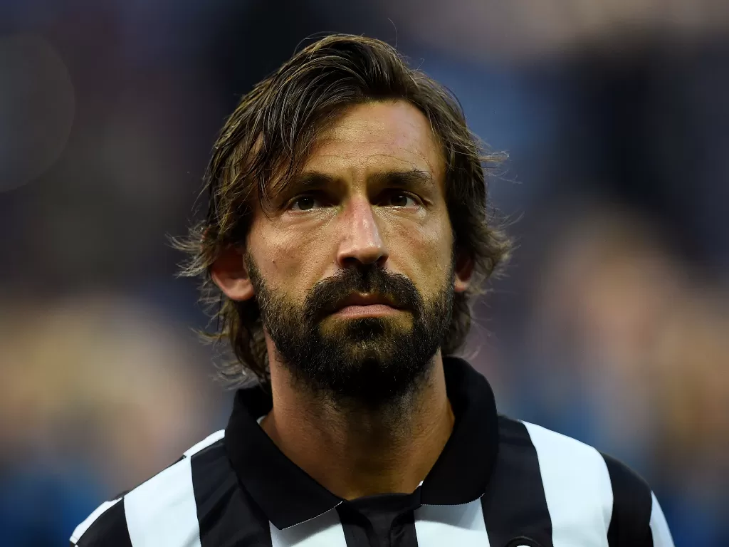 Andrea Pirlo, mantan pemain Juventus yang kini menjadi pelatih Juventus. (REUTERS/Dylan Martinez)