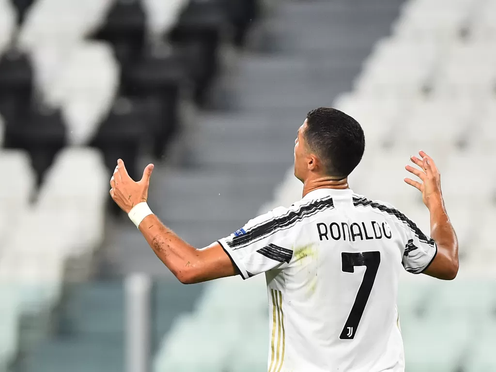 Megabintang Juventus, Cristiano Ronaldo. (REUTERS/Massimo Pinca)