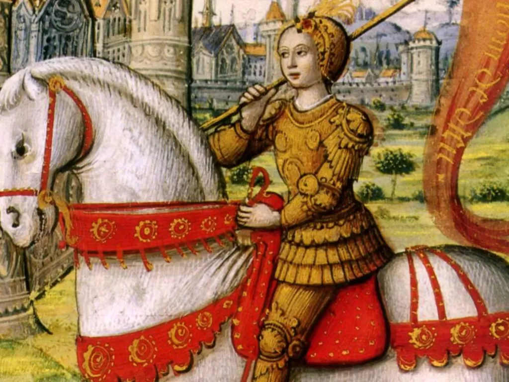 Ilustrasi Joan of Arc. (wikimedia commons)